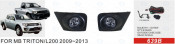 Front Fog Lamp for Mitsubishi Triton/L200 2009-2013