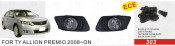 Front Fog Lamp for Toyota Allion Premio 2008-on (FL-2976)