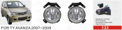 Front Fog Lamp for Toyota Avanza 2007-2008