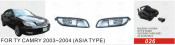 Front Fog Lamp for Toyota Camry 2003-2004 (Asia Type)