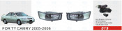 Front Fog Lamp for Toyota Camry 2005-2006