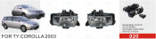 Front Fog Lamp for Toyota Corolla 2003