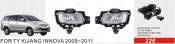 Front Fog Lamp for Toyota Kijang Innova 2009-2011