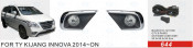 Front Fog Lamp for Toyota Kijang Innova 2014-on