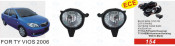 Front Fog Lamp for Toyota Vios 2006