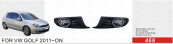 Front Fog Lamp for Volkswagen Golf 2011-on