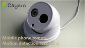 Full HD Real Time Aalarm Recording Infrared Low Lux IP Camera for Supermarket