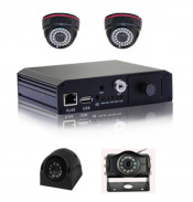 Functional 4CH Android Live View SD Card Mobile DVR