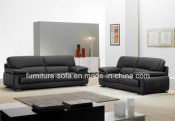 Furniture 3seater High Density Sponge Leather Sofa (SF01)