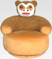 Furniture Children Cartoon Sofa with Monkey Shape (K-25)