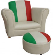 Furniture Children Living Room Sofa Made of Leather (Y-30)