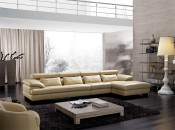 Furniture Modern Living Room Leather Corner Sectional Classic Sofa (J-116)