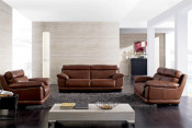 Furniture Thick Genuine Leather High Quality Sectional Sofa (JY-118)