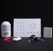GSM Wireless Transmission Intelligent Intruder Alarm System