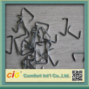 Galvanized Hog Ring Staples Auto Accessories