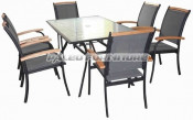 Garden Furniture, Outdoor Furniture, Dining Chair and Table (PAT-6006)