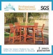 Garden Furniture Outdoor Furniture Wooden Table and Chair (FD-082I)