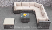 Garden Furniture Wicker Patio Outdoor Furniture Rattan Sofa Set (PAS-1629)
