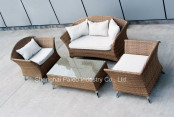Garden Leisure Patio Wicker Rattan Outdoor Sofa Set (PAS-071)