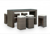 Garden Outdoor Rattan Patio Wicker Bar Set (PA-3179)