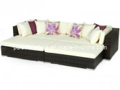 Garden Patio Outdoor Rattan Wicker Sofa Set (PAS-1102A)