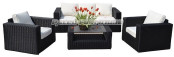 Garden Patio Outdoor Wicker Rattan Sofa (PAS-1316)