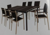 Garden Patio Textilene Outdoor Rattan Furniture (PAT-1228)