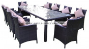 Garden Patio Wicker Rattan Outdoor Furniture (PAD-3316)