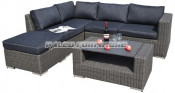 Garden Patio Wicker Rattan Outdoor Sofa (PAS-1303)