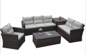 Garden Patio Wicker Rattan Outdoor Sofa (PAS-1502)