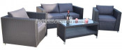 Garden Patio Wicker Rattan Outdoor Sofa Set (PAS-1227)