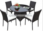 Garden Rattan Dining Set (PAD-079B)