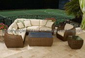 Garden Rattan Sofa Set-Outdoor Furntiure (TY0019)