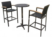 Garden Used Plastic Wood Bar Setcf646