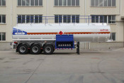 Gasolene Oil Tank Three Axle Semi Trailer