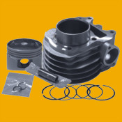Gcc100 50mm Cylinder Engie Part Pistion for Honda Motorcycle