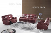 Genuine Leather Recliner Sofa (805)