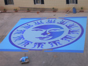 Glass Mosaic, Blue Swimming Pool Mosaic Design