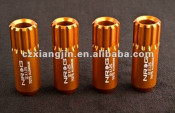 Gold Anodized Automotive Aluminum Alloy Wheel Lug Nut