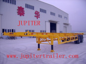 Good Price Skeleton Semi Trailer