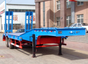 Good Quality 100 Ton Transport Heavy Machinery Low Bed Trailer