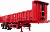 Good Quality 3 Axle Tipper Semi Trailer From Special Vehicle