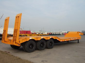 Gooseneck Type Low Bed Semi Trailer