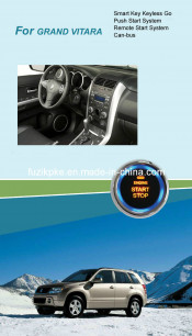 Grand Vitara Entry Keyless Go Smart Key Push Button Remote Start Can-Bus Alarm for Suzuki