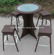 H-CF878 Bar Table with 5mm Frosted Glass Insert Top