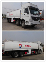 HOWO 45000liters Oil Tanker Truck Warranty of One Year