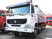 HOWO 8x4 Dump Truck 266HP/196KW/EURO2
