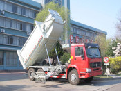HOWO Garbage Truck 17m3 Side Loader (ZZ3257M3847C)
