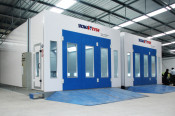 Heated Paint Booth Downdraft Vehicle Spray Booth