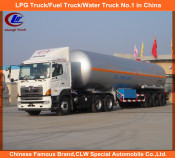 Heavy Duty 3 Axle 58000liters LPG Tank Semi Trailer